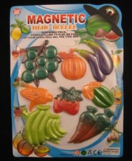 Fruit and Vegetable Magnet Sets   Case Pack 96 SKU