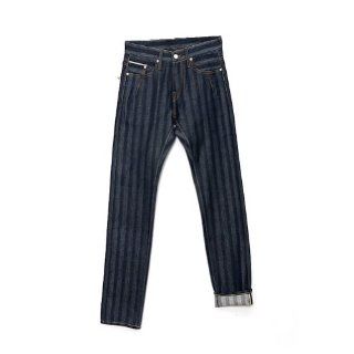 Korakublue Red Line Denim Jeans Unwashed Raw State Streak 600HB
