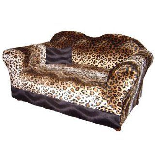 Fantasy Furniture Homey Sofa in Leopard Stripe, Medium
