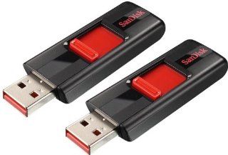 SanDisk 64 GB Cruzer Twin Pack 128 GB (64GB x2) USB 2.0