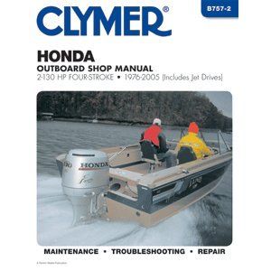 Clymer Honda 2 130 HP Four Stroke Outboards (Includes Jet