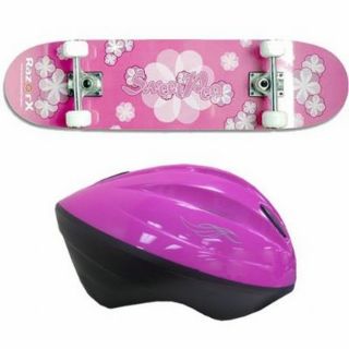 Razor X Sweet Pea Skateboard With V10 Youth Helmet Pink Kit Today $47
