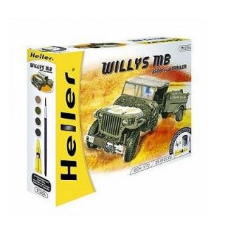 Kit Militaires   Willys MB Jeep & Trailer   Achat / Vente MODELE