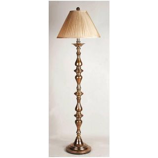Antique Brass Banister Floor Lamp