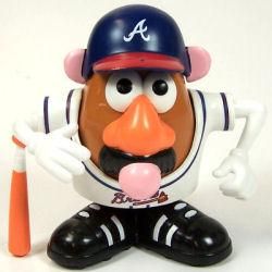 Atlanta Braves Jersey Mr. Potato Head Hasbro Toy
