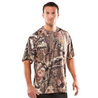 Mens Evolution HeatGear® Shortsleeve Camo T Shirt Tops