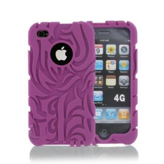 Purple Tribal iPod Touch 4 Silicone Case