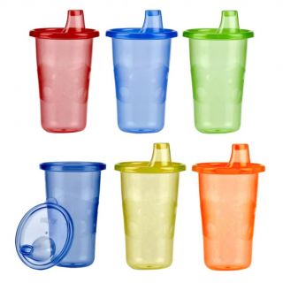 Nuby 10 ounce Wash or Toss Cups with Lids (Pack of 6) Today $7.09