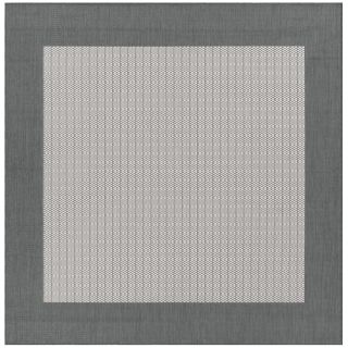 Recife Checkered Field Grey/ White Rug (7 x 6) Today $125.99