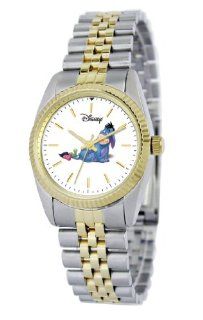 Disney Womens D134S776 Eeyore Two Tone Bracelet Watch Watches