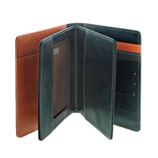 Leather Boarding Pass ID and Passport Holder