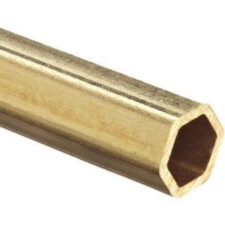 Brass C260 Hexagonal Tubing, ASTM 135 Industrial