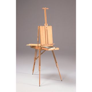 Rivera French Sketch Box Brown Wood Artist Easel with Palette Today $