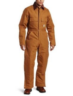 Carhartt Mens Arctic Quilt Lined Duck Coverall Clothing