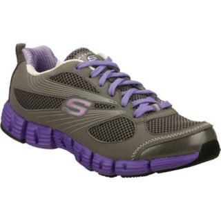 Womens Skechers Stride Gray/Purple