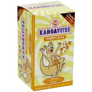 Kangavites Vitaminc C 100mg   Orange Burst   90   Chewable 