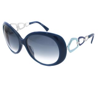 Emilio Pucci Womens 425 Blue Loop Frame Fashion Sunglasses Today $106
