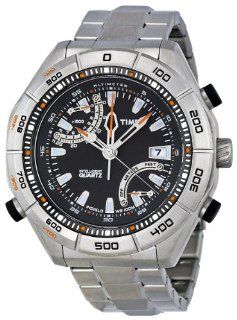 Timex Expedition Premium IQ Altimeter Stainless Steel Mens Watch