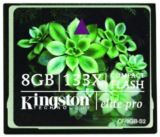 Kingston Elite Pro 8 GB 133x CompactFlash Memory Card CF