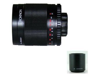 Rokinon 500mm Mirror Lens for Nikon Mount + 2X
