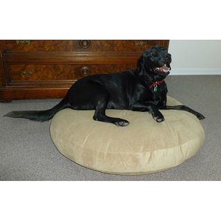 Hidden Valley Extra Large Tan Round Dog Bed