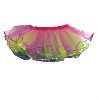 Little Girls Rainbow Ruffle Ballet Dance Tutu 2 6