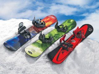 Riva® Pro style 140cm Snowboard Blue / Red Sports