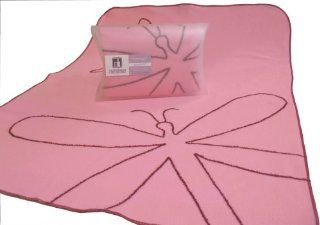 Modern Basics Pink Dragon Fly Blanket 40X30 Baby