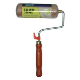 Rouleau laqueur souple   180 mm   Rouleau laqueur floqué souple SAVY