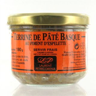 Pâté Basque au Piment dEspelette 180g   Achat / Vente PATE TERRINE