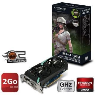 Sapphire AMD HD7870 2Go GDDR5 OC GHz   Achat / Vente CARTE GRAPHIQUE