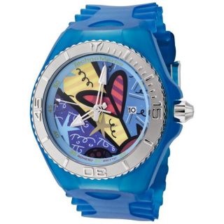 Technomarine Cruise Britto Blue Transparent Silicon Watch