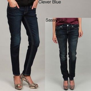 Seven7 Womens Chevron S Skinny Jeans