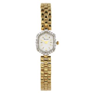Bulova Womens 10 diamond Watch