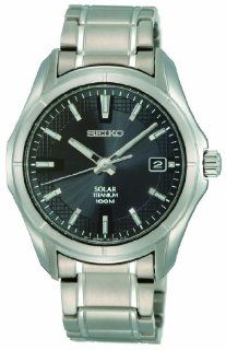 Seiko Mens SNE141 Titanium Watch Watches