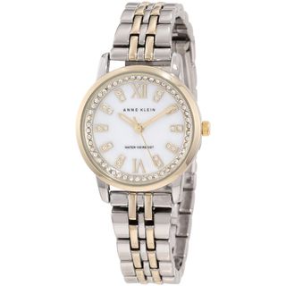 Anne Klein Womens Two tone Stainless Steel Watch