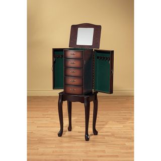 Mahogany Jewelry Armoire with Storage Today $189.99 5.0 (1 reviews