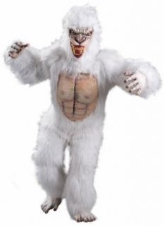 Abominable Snowmannster Yeti Adult Halloween Costume Adult