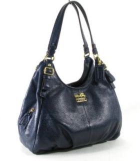 Coach Madison Leather Maggie Shoulder Hobo Bag Purse Tote