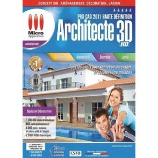 ARCHITECTE 3D HD PRO CAD EDITION 2011 / Logiciel P   Achat / Vente
