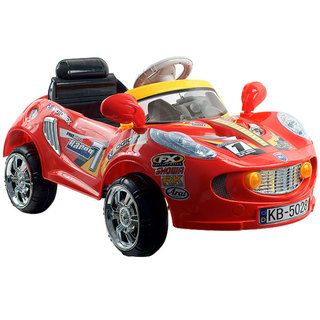 Lil Rider Red Racer Battery Powered Sports Car with Remote