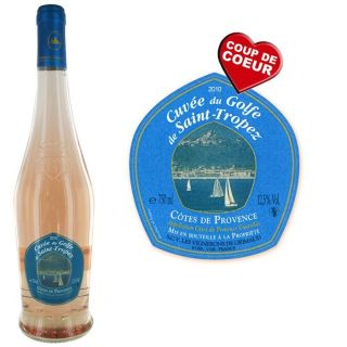 Saint Tropez Cuvée du Golfe 2010   Achat / Vente VIN ROSE Rosé de