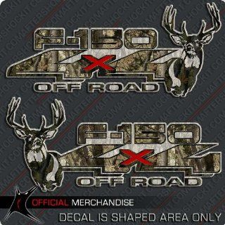 F 150 4x4 Whitetail Deer Truck Sticker Decal Camouflage