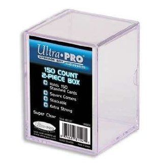Ultra Pro 150 Count 2 Piece Plastic Box