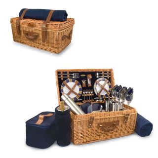 Picnic Time Navy New England Patriots Windsor Picnic Basket See Price