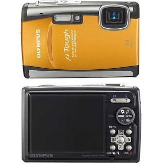 Olympus 226735 Stylus 6000 10MP Orange Digital Camera (Refurbished