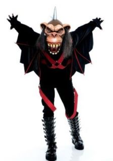 Adult the Wicked of Oz Flying Monkey Costume Clothing