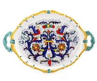  Oval Tray with handles Barocco [#152/52 RIC]