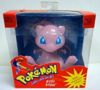 Pokemon Electronic Mew #151 Figure by Hasbro 1998 Toys