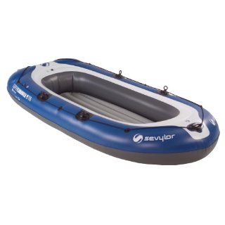 Sevylor Super Caravelle 6 Person Inflatable Boat Sports